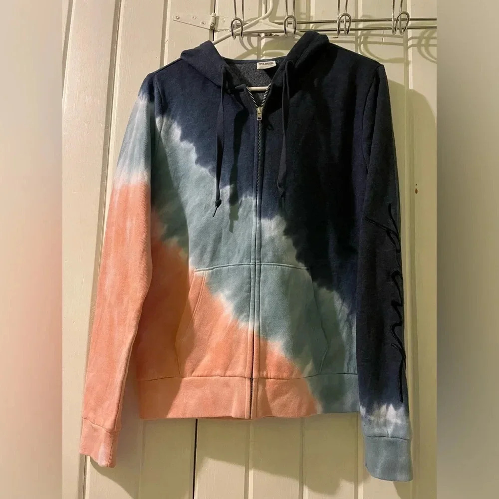 VS PINK tie dye hoodie-small EUC